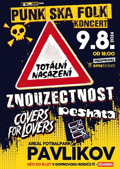 Plakát události Totální nasazení, Znouzectnost a další v Pavlíkově
