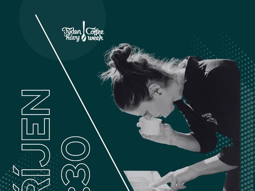 Plakát události Cupping káv z aktuální nabídky u Chicas - cupping Týden kávy