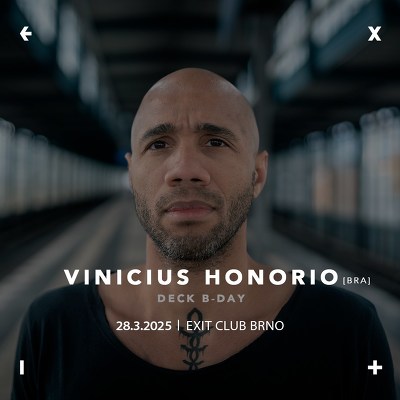 Plakát události Vinicius Honorio (BRA) - Exit Club Brno