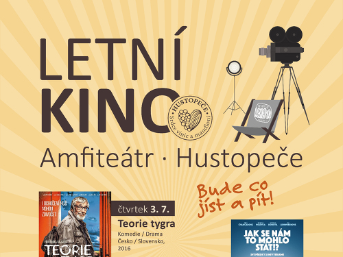 Plakát události Letní kino v Hustopečích