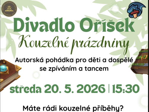 Plakát události Divadlo Oříšek: Kouzelné prázdniny