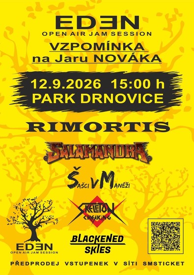 Plakát události Eden - open air jam session