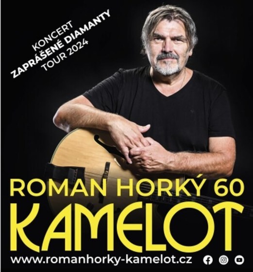 Plakát události Roman Horký 60 KAMELOT 
