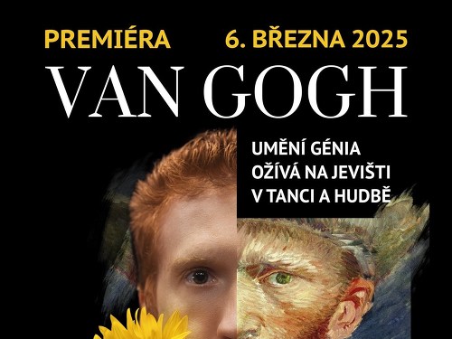 Plakát události Van Gogh: Multimediální taneční show