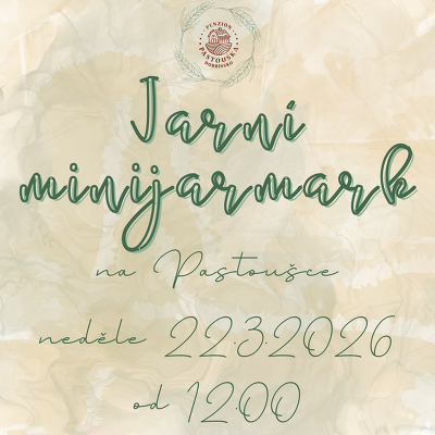 Plakát události Jarní minijarmark na Pastoušce