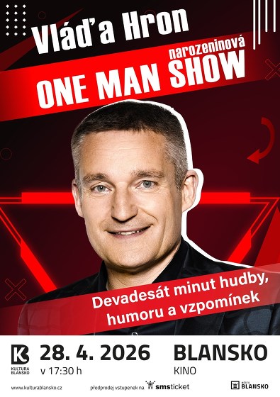 Plakát události Vláďa Hron - narozeninová ONE MAN SHOW