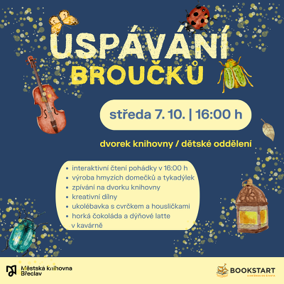 Plakát události Uspávání broučků