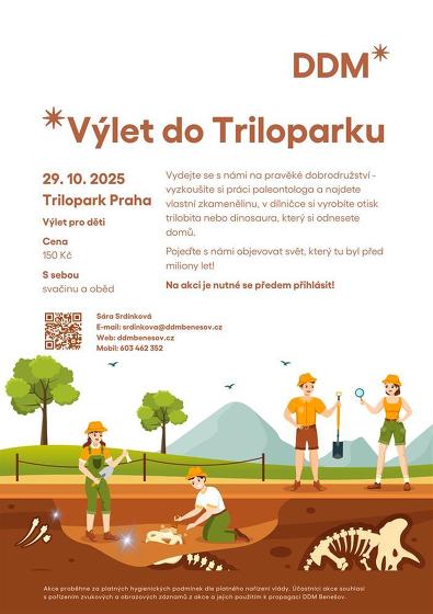 Plakát události Podzimní výlet do Triloparku Praha