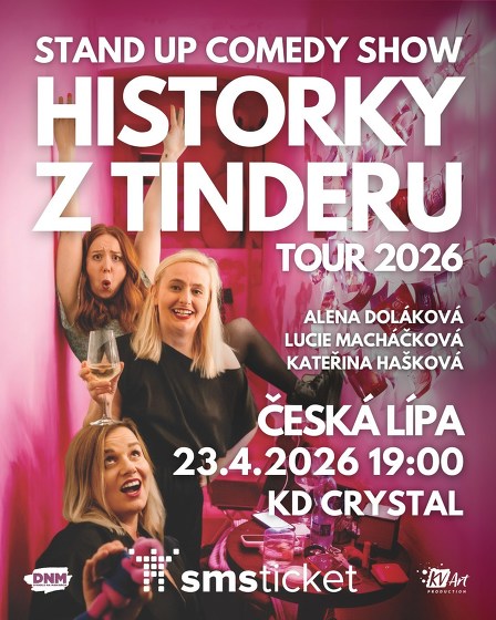 Plakát události Historky z Tinderu Tour 2026