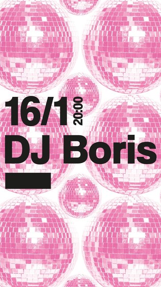 Plakát události DJ Boris v Hoodbaru