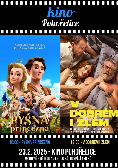 Plakát události Kino Pyšná princezna