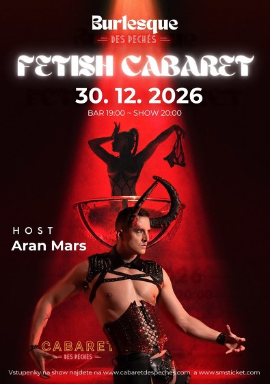 Plakát události Burlesque des Péchés: Fetish Cabaret