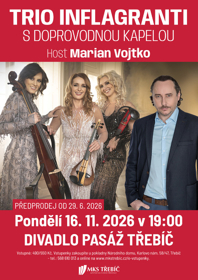Plakát události Trio Inflagranti