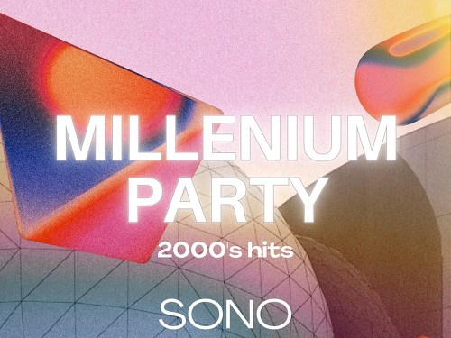 Plakát události Millenium Party 2000's | Sono Centrum | VIP vstupenky