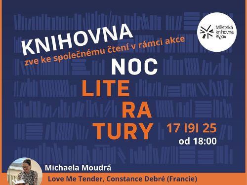 Plakát události Noc literatury