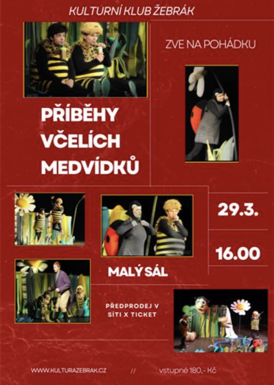 Plakát události Příběhy včelích medvídků