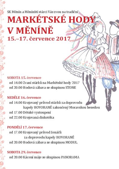 Plakát události Markétské hody