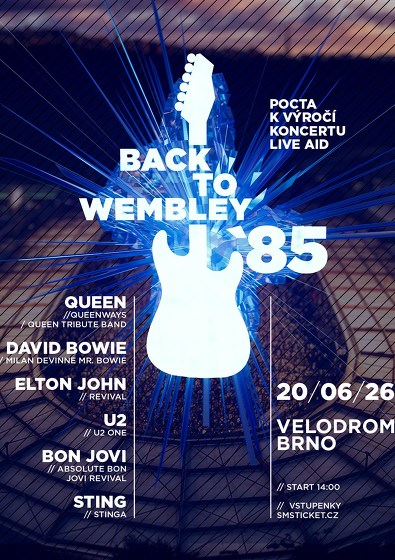 Plakát události Back to Wembley ’85