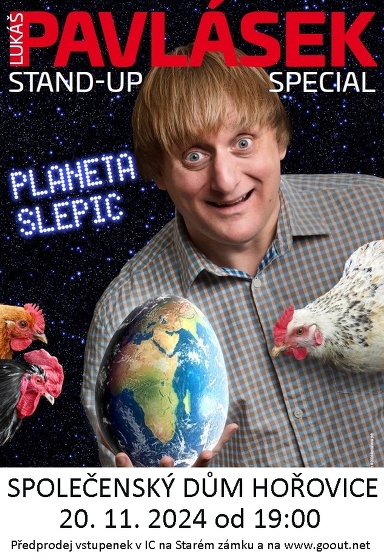 Plakát události Lukáš Pavlásek - Planeta slepic