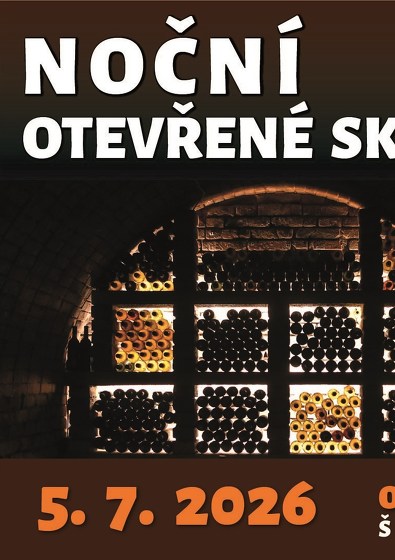 Plakát události Noční otevřené sklepy v Šardicích