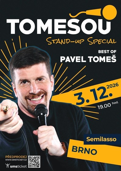 Plakát události TOMEŠOU: The best of Pavel Tomeš (stand-up speciál)