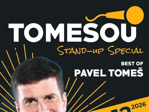 Plakát události TOMEŠOU: The best of Pavel Tomeš (stand-up speciál)
