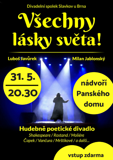 Plakát události Všechny lásky světa