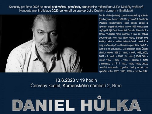 Plakát události Daniel Hůlka, recitál