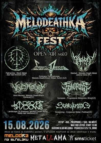 Plakát události Melodeathka Open Air Fest 2026