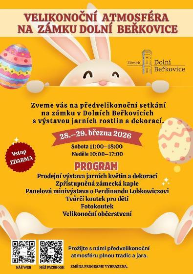 Plakát události Velikonoční atmosféra na zámku Dolní Beřkovice