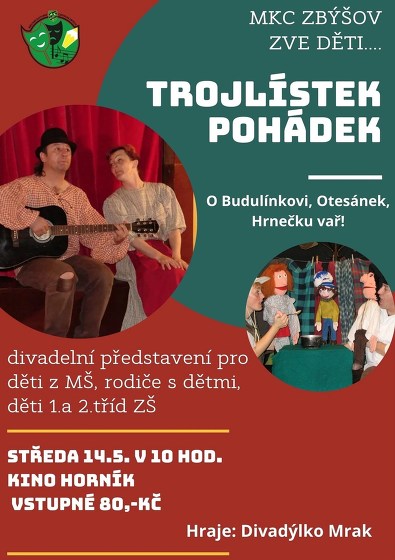 Plakát události Trojlístek pohádek
