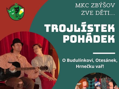 Plakát události Trojlístek pohádek