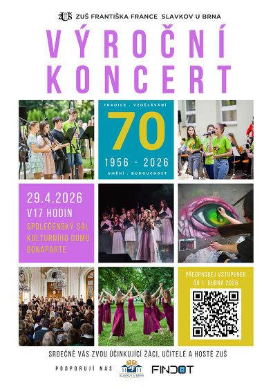 Plakát události Výroční koncert