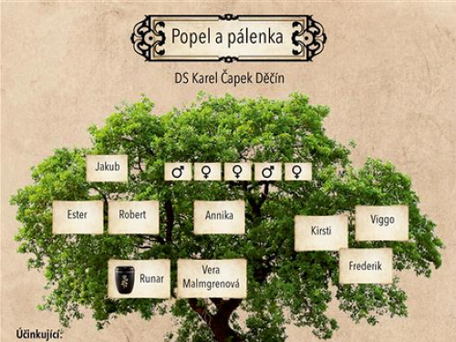 Plakát události Popel a pálenka
