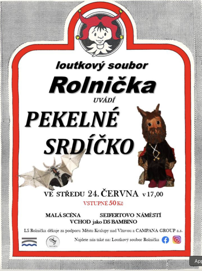 Plakát události Pekelné srdíčko