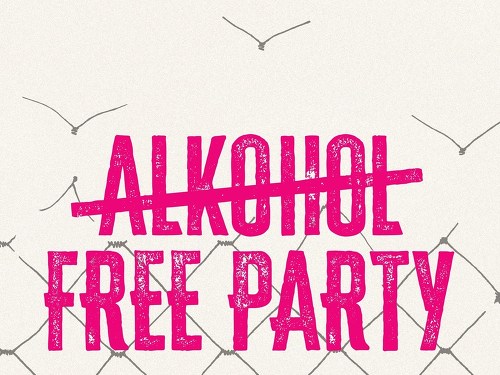 Plakát události Úplně první Alkohol FREE party
