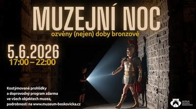 Plakát události Muzejní noc