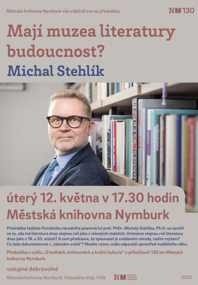 Plakát události Mají muzea literatury budoucnost?