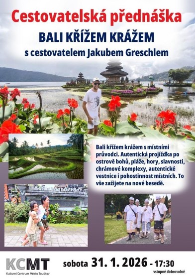 Plakát události Přednáška: Bali