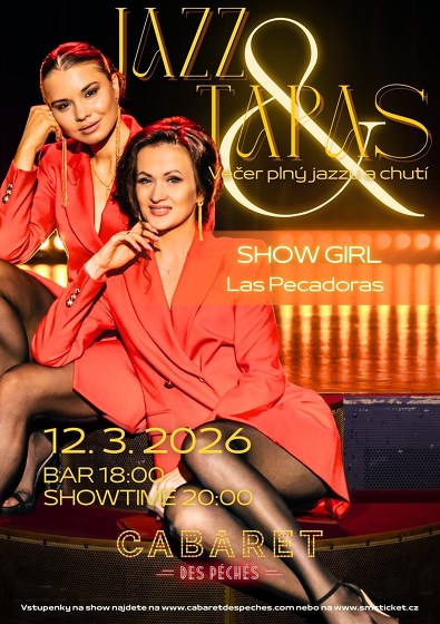 Plakát události Jazz & Tapas: Showgirl edice