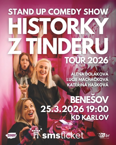 Plakát události Historky z Tinderu Tour 2026