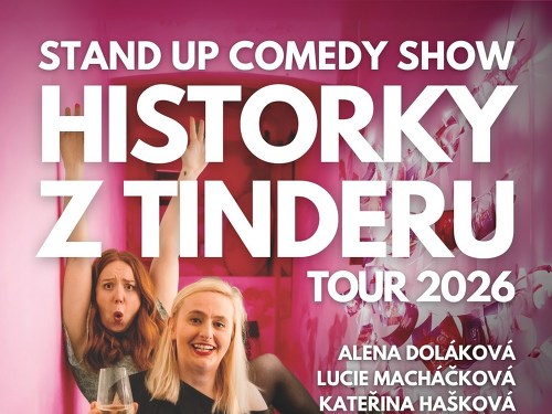 Plakát události Historky z Tinderu Tour 2026