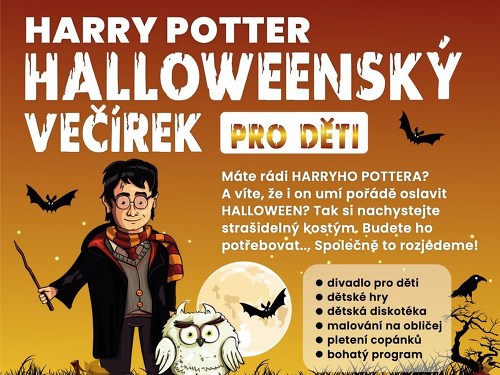 Plakát události Halloweenský večírek