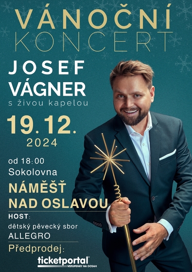 Plakát události Vánoční koncert - Josef Vágner