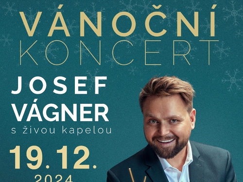 Plakát události Vánoční koncert - Josef Vágner