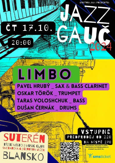 Plakát události LIMBO | JAZZ GAUČ 2024