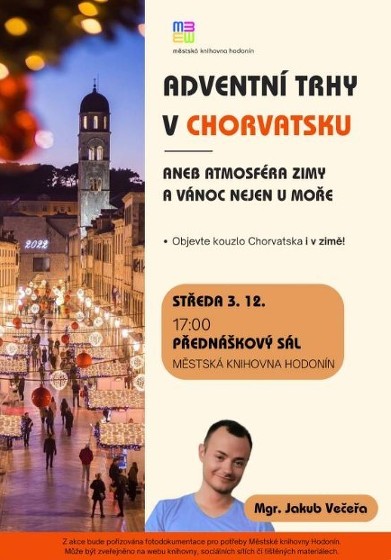 Plakát události Adventní trhy v Chorvatsku aneb atmosféra zimy a Vánoc nejen u moře