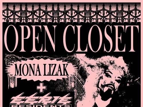 Plakát události OPEN CLOSET: drag show Mona Lizak (PL) + EERIE
