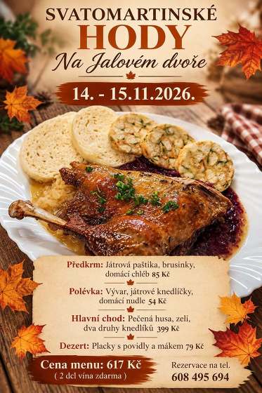 Plakát události Svatomartinské hody