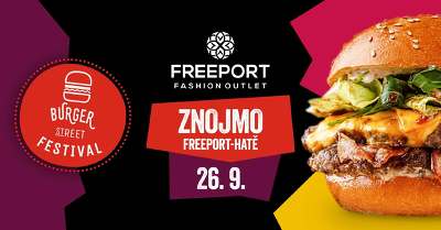 Plakát události Burger Street Festival Znojmo